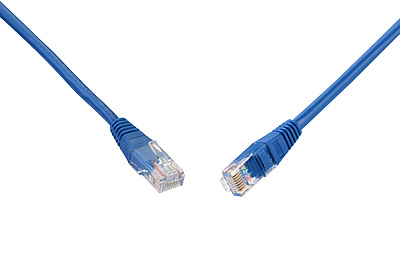 Product Patch Cable CAT5E UTP PVC 2m Blue Non-Snag-Proof C5E-155BU-2MB - Solarix - Patch Cables