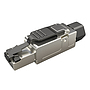 Product Universal MPTL plug Solarix CAT5E STP RJ45 toolless SXRJ45-5E-STP-BK-SA - Solarix - Plugs