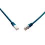 Product 10G patch cable CAT6A SFTP LSOH 1m blue non-snag-proof C6A-315BU-1MB - Solarix - Patch Cables