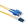 Product Patch cable 9/125 LCupc/SCupc SM OS 5m duplex SXPC-LC/SC-UPC-OS-5M-D - Solarix - Patch Cables