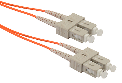 Product Patch cable Solarix 50/125 SCupc/SCupc MM OM2 2m duplex SXPC-SC/SC-UPC-OM2-2M-D - Solarix - Patch Cables
