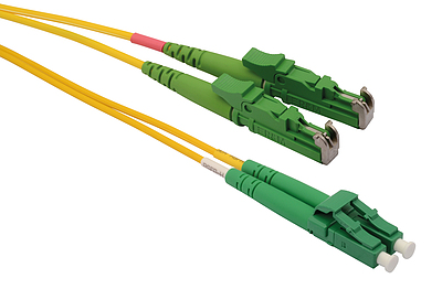 Product Patch cable 9/125 E2000apc/LCapc SM OS 10m duplex SXPC-E2000/LC-APC-OS-10M-D - Solarix - Patch Cables