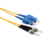 Product Patch cable 9/125 SCupc/STupc SM OS 2m duplex SXPC-SC/ST-UPC-OS-2M-D - Solarix - Patch Cables