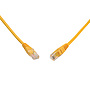 Product Patch Cable CAT5E UTP PVC 1m Yellow Non-Snag-Proof C5E-155YE-1MB - Solarix - Patch Cables