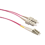 Product Patch cable Solarix 50/125 LCupc/SCupc MM OM4 2m duplex SXPC-LC/SC-UPC-OM4-2M-D - Solarix - Patch Cables