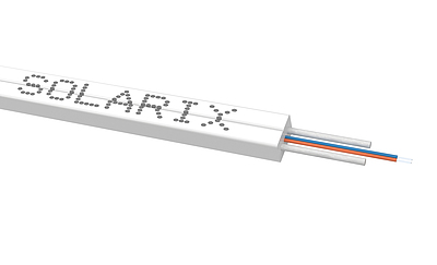 Product MDIC cable Solarix 02f 9/125 3mm LSOH E<sub>ca</sub> white 1000m SXKO-MDIC-2-OS-LSOH-WH - Solarix - Fibre Optic Cable