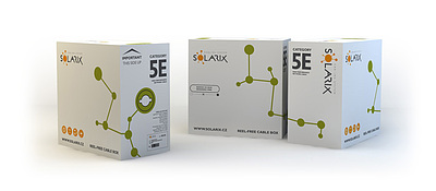 Product Installation cable Solarix CAT5E UTP PVC E<sub>ca</sub> 500m/box SXKD-5E-UTP-PVC - Solarix - Solid Cable