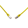 Product 10G patch cable CAT6A SFTP LSOH 7m yellow non-snag-proof C6A-315YE-7MB - Solarix - Patch Cables