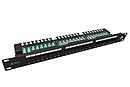 Product 19" patch panel Solarix 24x RJ45 CAT5E UTP 1U SX24L-5E-UTP-BK-N - Solarix - Patch Panels