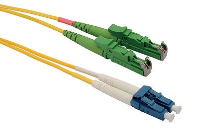 Product Patch cable 9/125 E2000apc/LCupc SM OS 5m duplex SXPC-E2000/LC-APC/UPC-OS-5M-D - Solarix - Patch Cables