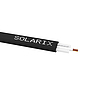 Product Flat DROP cable Solarix 12f 9/125 PE F<sub>ca</sub> black SXKO-FLAT-DROP-12-OS-PE - Solarix - Fibre Optic Cable