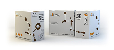 Product Stranded Cable Solarix CAT5E FTP PVC Fca grey 305m/box SXKL-5E-FTP-PVC-GY - Solarix - Stranded Cable
