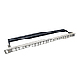 Product 19" unloaded high-density patch panel Solarix 24 ports 0.5U SX24HDM-0-STP-SL-UNI - Solarix - Patch Panels
